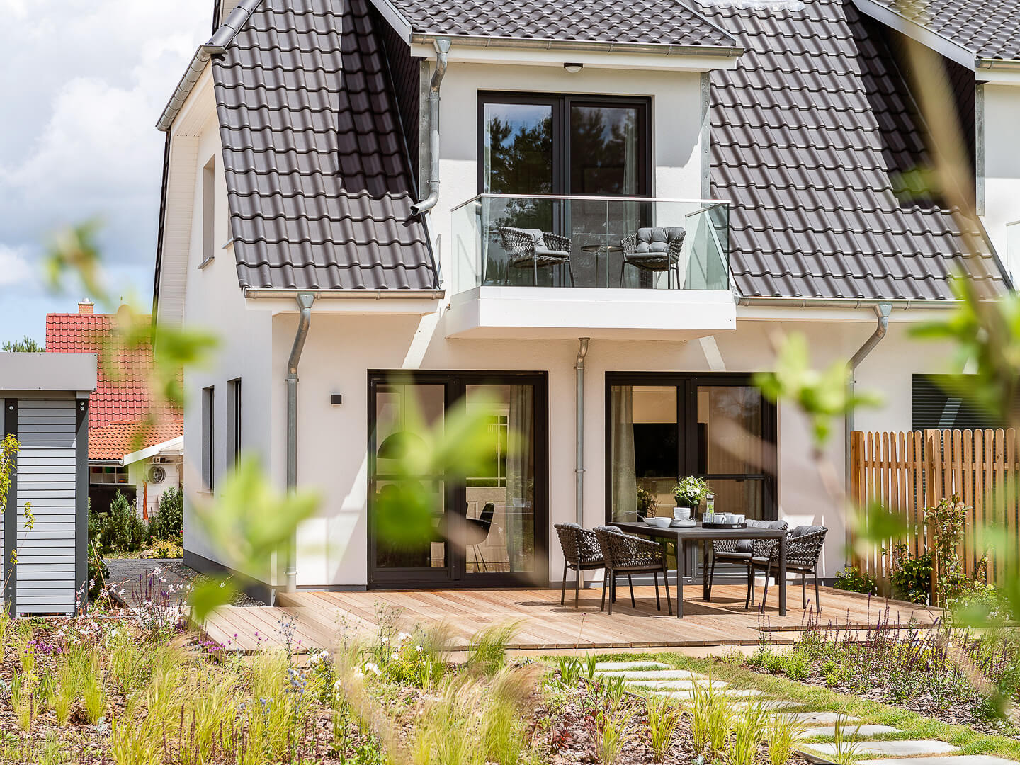 Aussenansicht des Ferienhauses